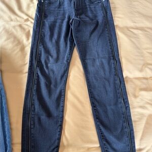 Liverpool Dark Gray Ankle Skinny Jeans